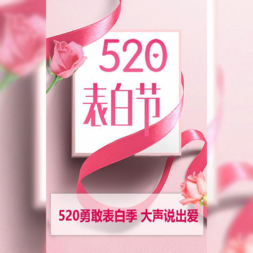 520情人节/浪漫告白/情侣记忆相册