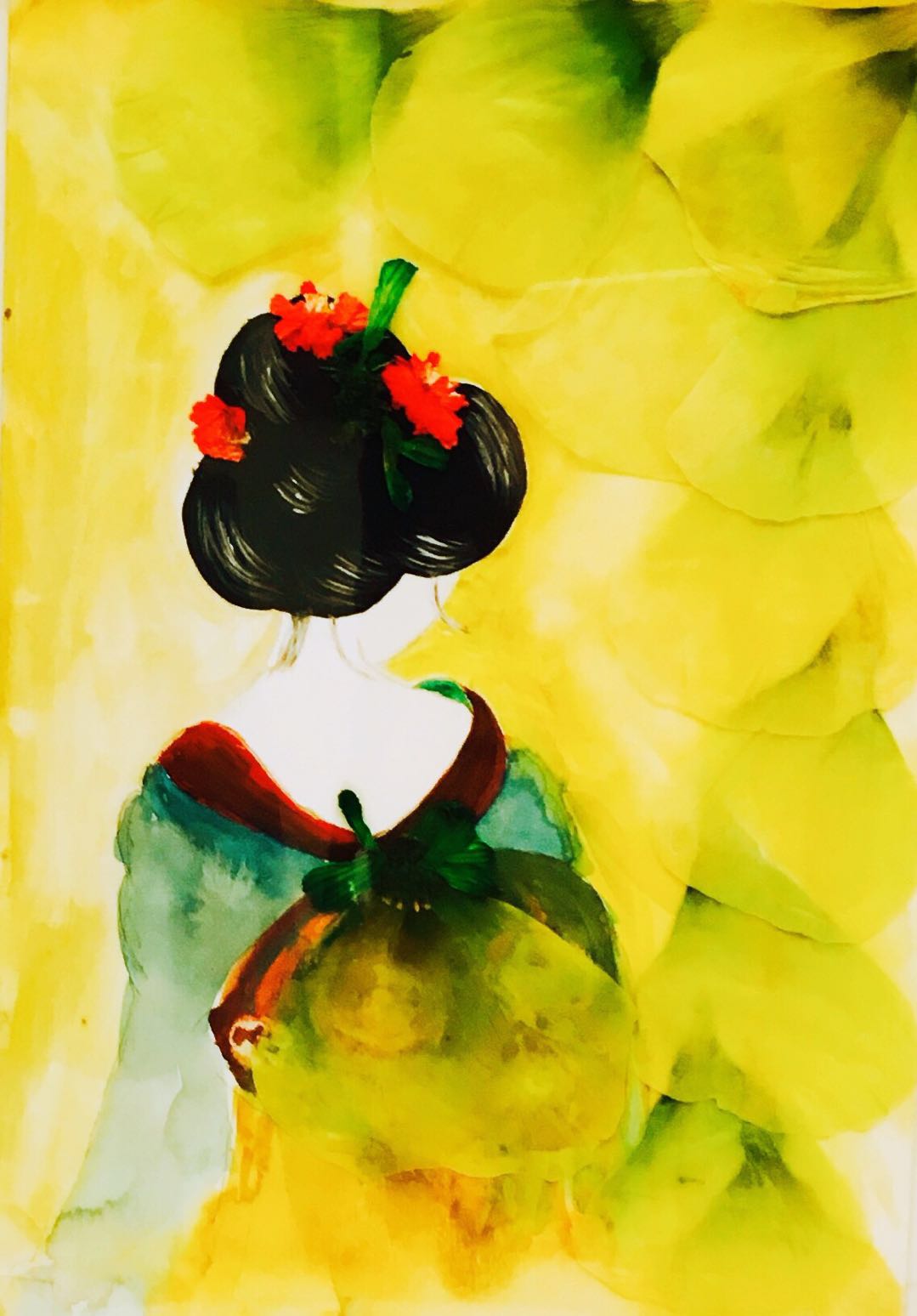 【押花】作品_押花免费模板_作品案例-兔展